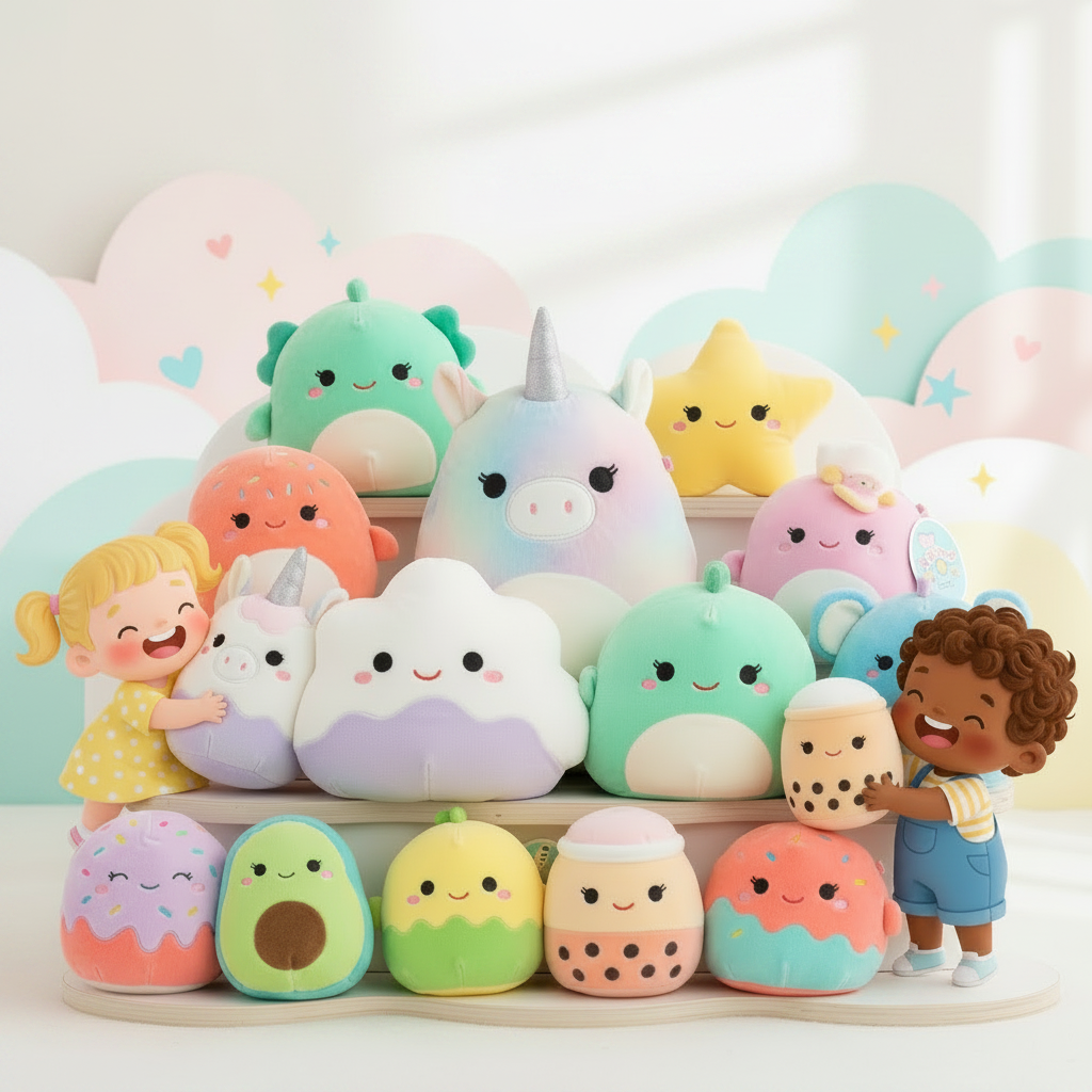 Plushies/Squishmallows