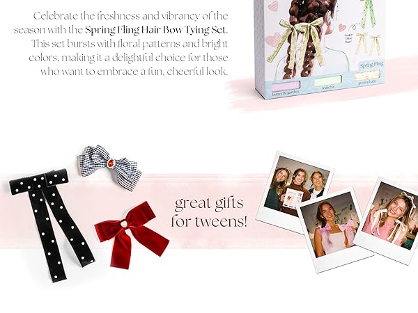 Lovete Girls' Hair Charms Activity Night Fashion Craft Kit