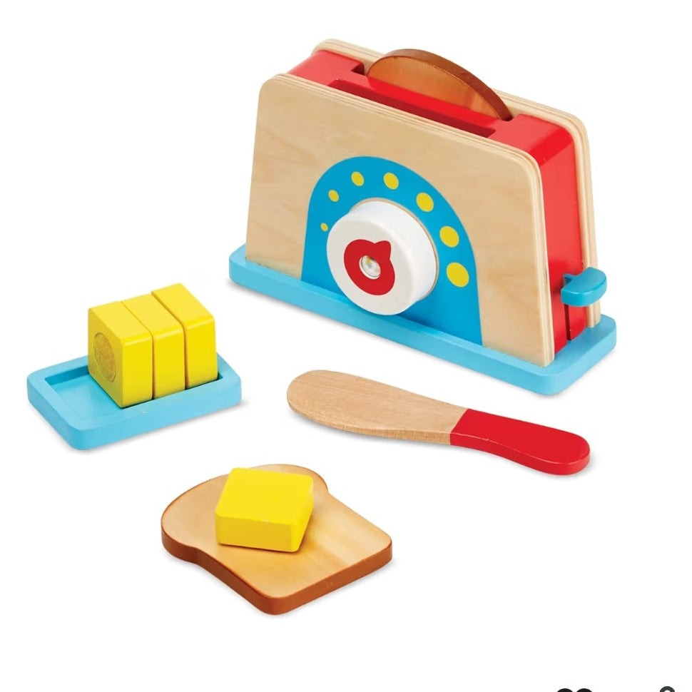 Melissa & Doug Toaster Set