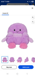 BumBumz 7.5-inch Plush - Recliner Ralph Collectible Stuffed Toy - HomeBumz Series
