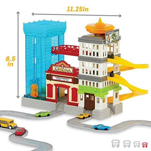 Battat Driven Pocket Big City Cruisin' Fleet