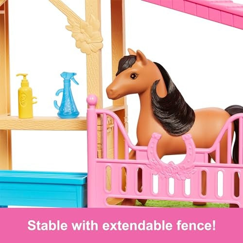 Barbie The Great Horse Chase Doll Playset