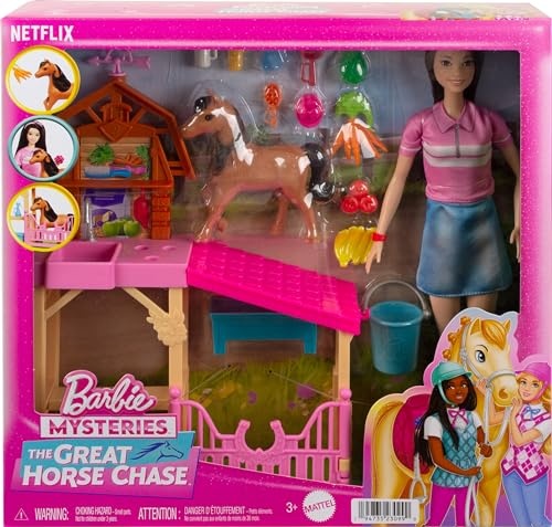 Barbie The Great Horse Chase Doll Playset