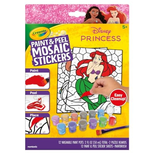 Crayola Paint & Peel Mosaic Stickers