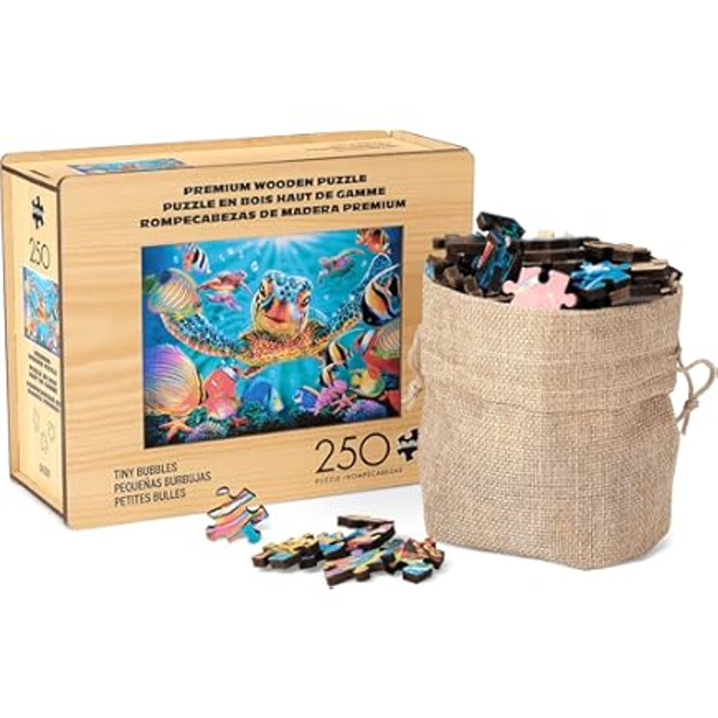 Buffalo Games Wood Puzzle: Tiny Bubbles Whimsy Pieces
