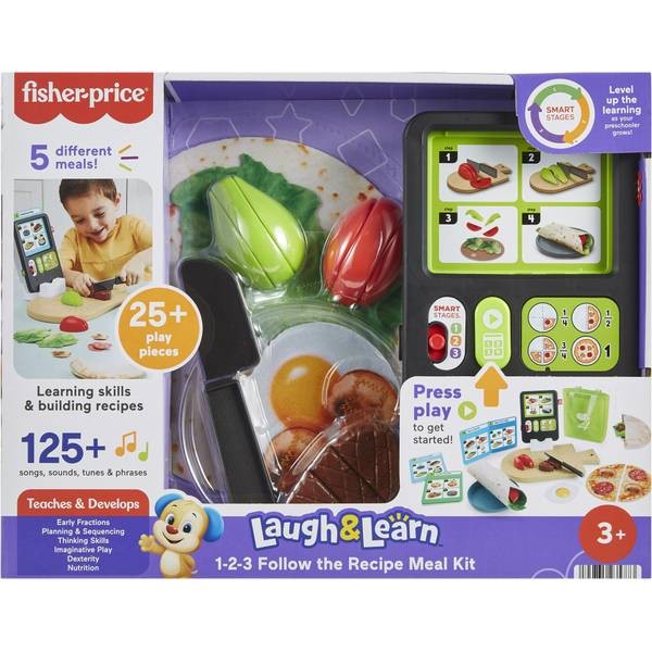 Fisher-Price Laugh & Learn Meal Kit Preschool Playset 30pc