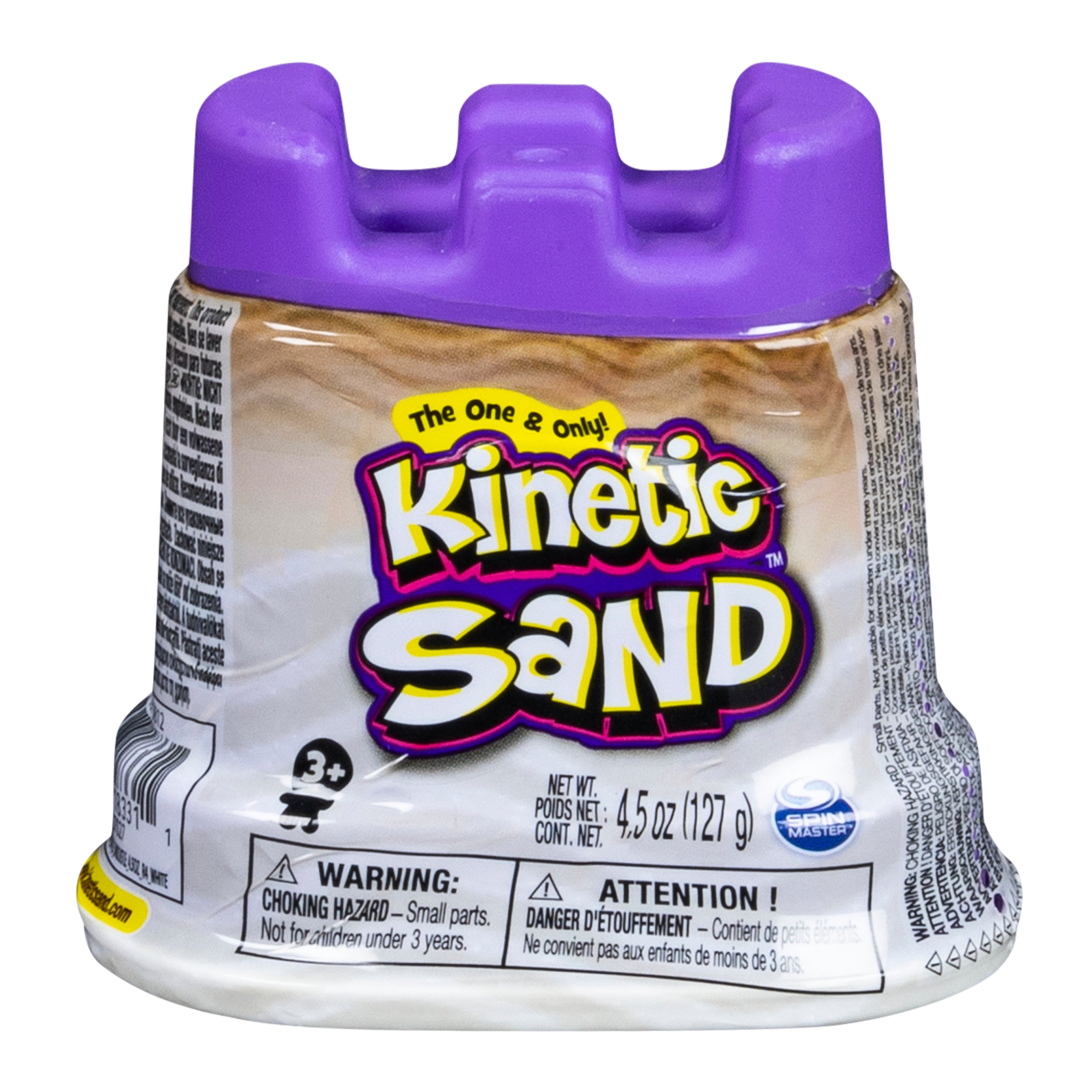 Kinetic Sand 4.5 Oz White Single Container