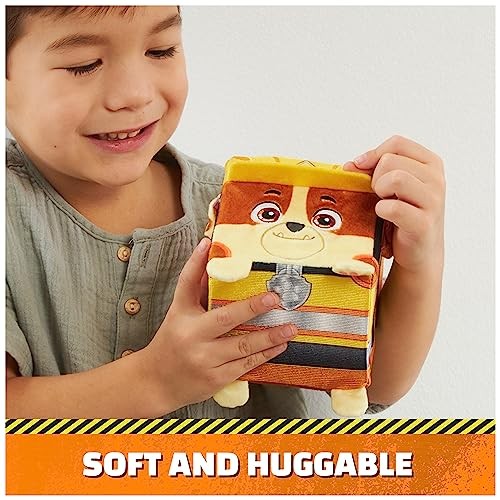 Rubble & Crew 4-Inch Cube-Shaped Rubble Plush Toy, Pack of 1