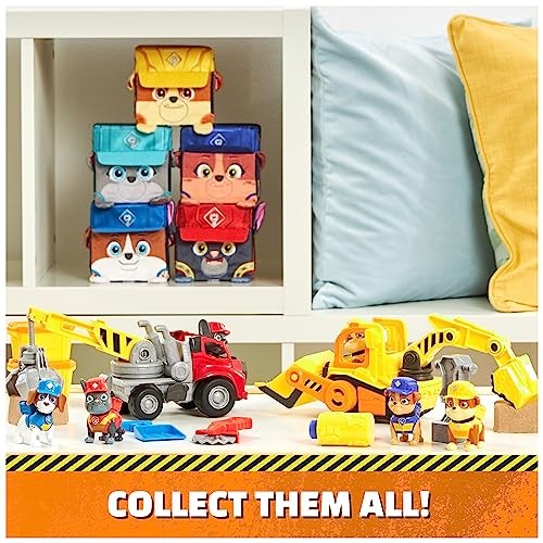 Rubble & Crew 4-Inch Cube-Shaped Rubble Plush Toy, Pack of 1