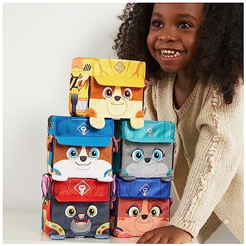 Rubble & Crew 4-Inch Cube-Shaped Rubble Plush Toy, Pack of 1