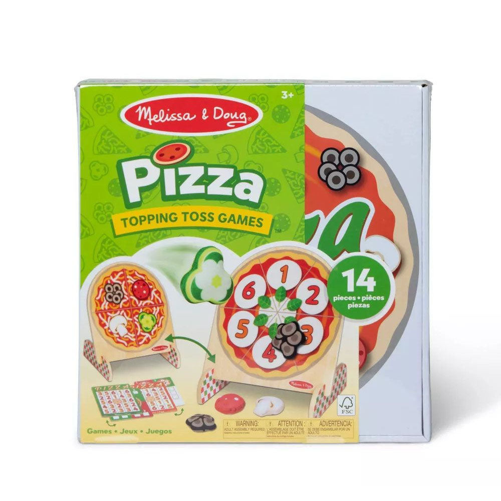 Melissa & Doug Pizza Topping Toss game