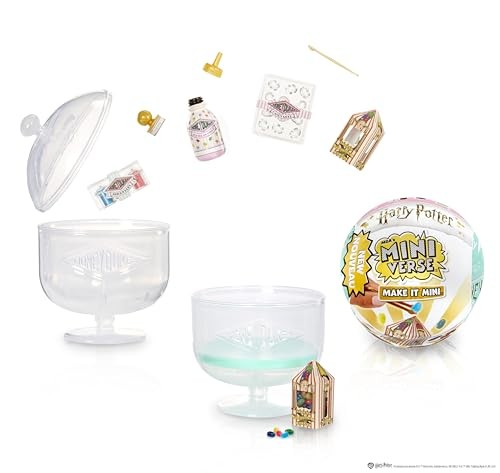 MGA S Miniverse - Make It Mini Honeydukes Harry Potter Mini Collectibles  Blind Pack  Diy  Resin  Replica Food  Not Edible  Collectors  8+