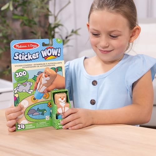 Melissa & Doug Wow Bunny Sticker Book, Pack of 1