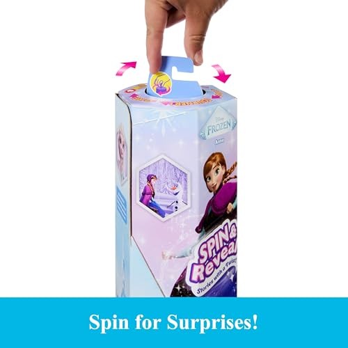 Disney Toys Frozen Anna Doll & 11 Surprises - very slightly damaged box
