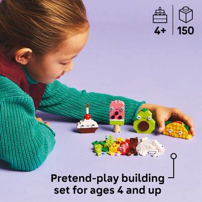 LEGO Classic Creative Food Friends - Educational Toy, Ages 4+