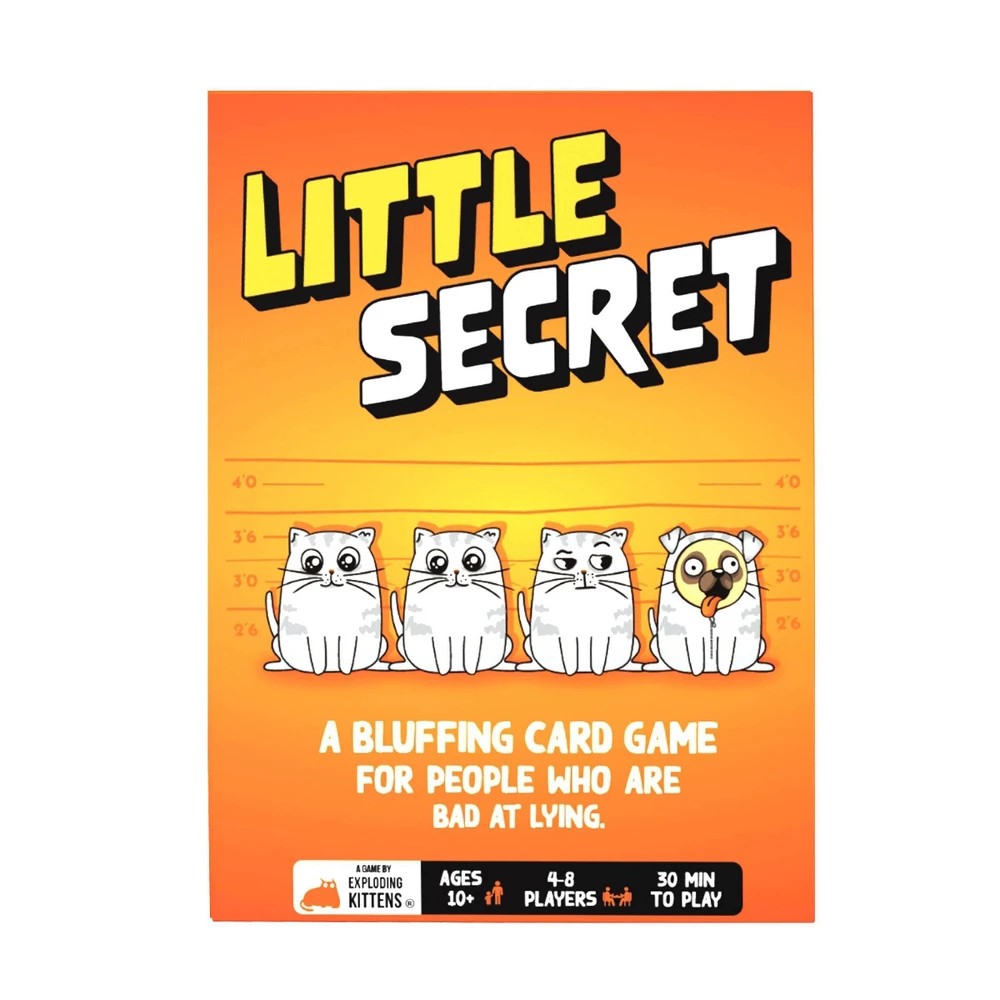 Exploding Kittens Little Secret Card Game