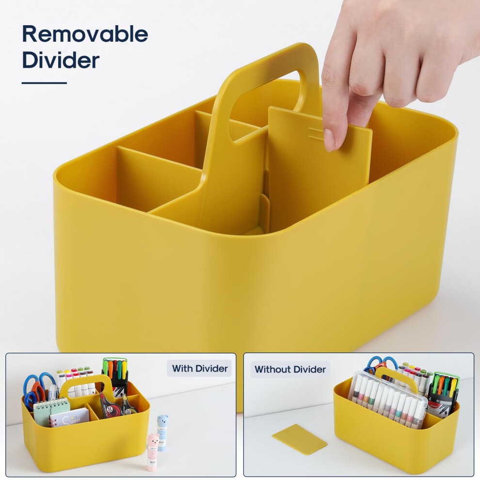 AOZITA Multiuse Caddy Organizer - Stackable Storage Bin Basket