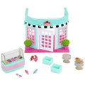 Lil Woodzeez Ice Cream Shop - Dollhouse Playset with Accessories - 20 pc set