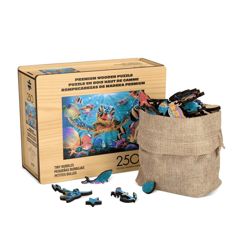 Buffalo Games Wood Puzzle: Tiny Bubbles Whimsy Pieces
