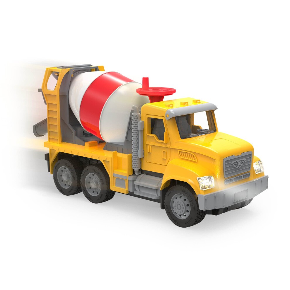 Battat Toy Cement Mixer Remote Control - Lights, Sounds, Movable Parts