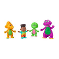 Barney's World Hey Friends Figure Set with 4 Characters