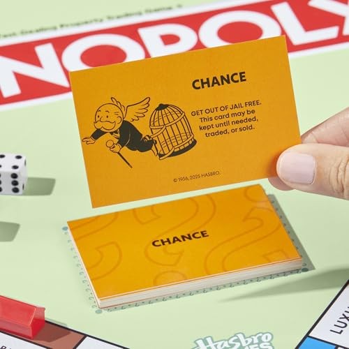 Monopoly Classic Board Game with Storage Tray