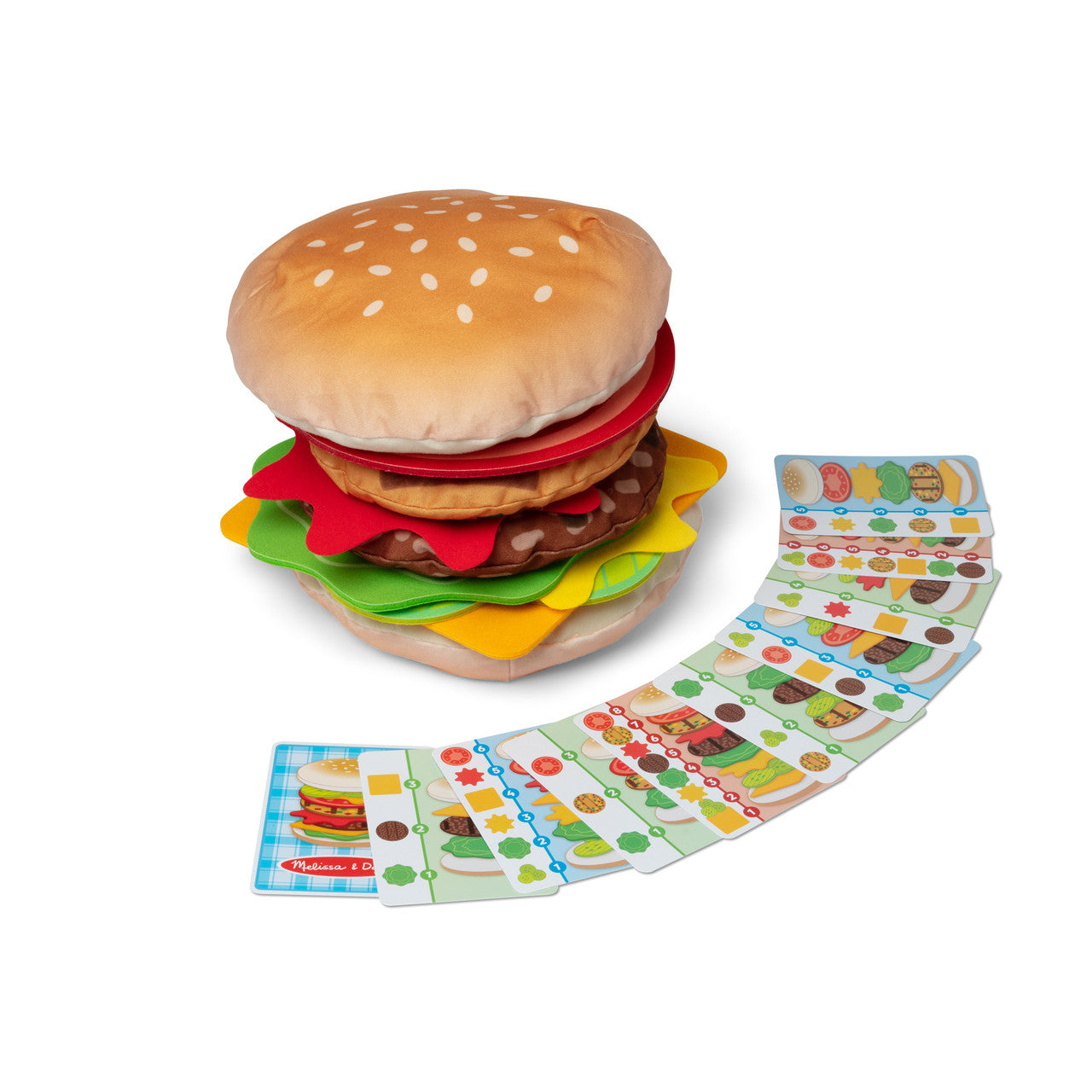 Melissa & Doug Burger Stacking Games