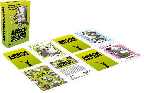 Hasbro Arschmallows Card Game - Family Party Game for Ages 13+