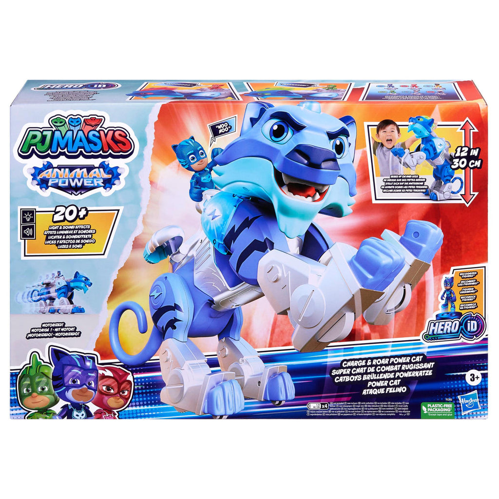 PJ Masks Charge and Roar Cat Interactive Toy with Lights