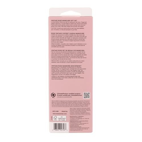 Tweezerman Vintage Rose Manicure Gift Set