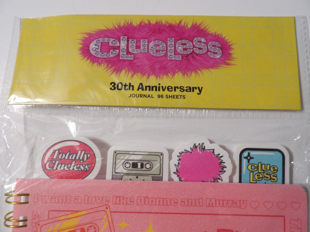 Clueless 30th Anniversary Blush Pink Journal 96 Sheets