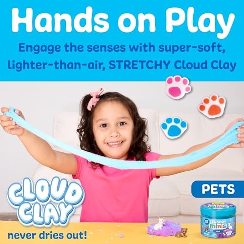 Creativity For Kids Sensory Mini Pets Kit, Pack of 5