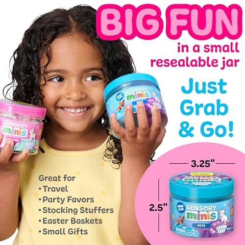 Creativity For Kids Sensory Mini Pets Kit, Pack of 5