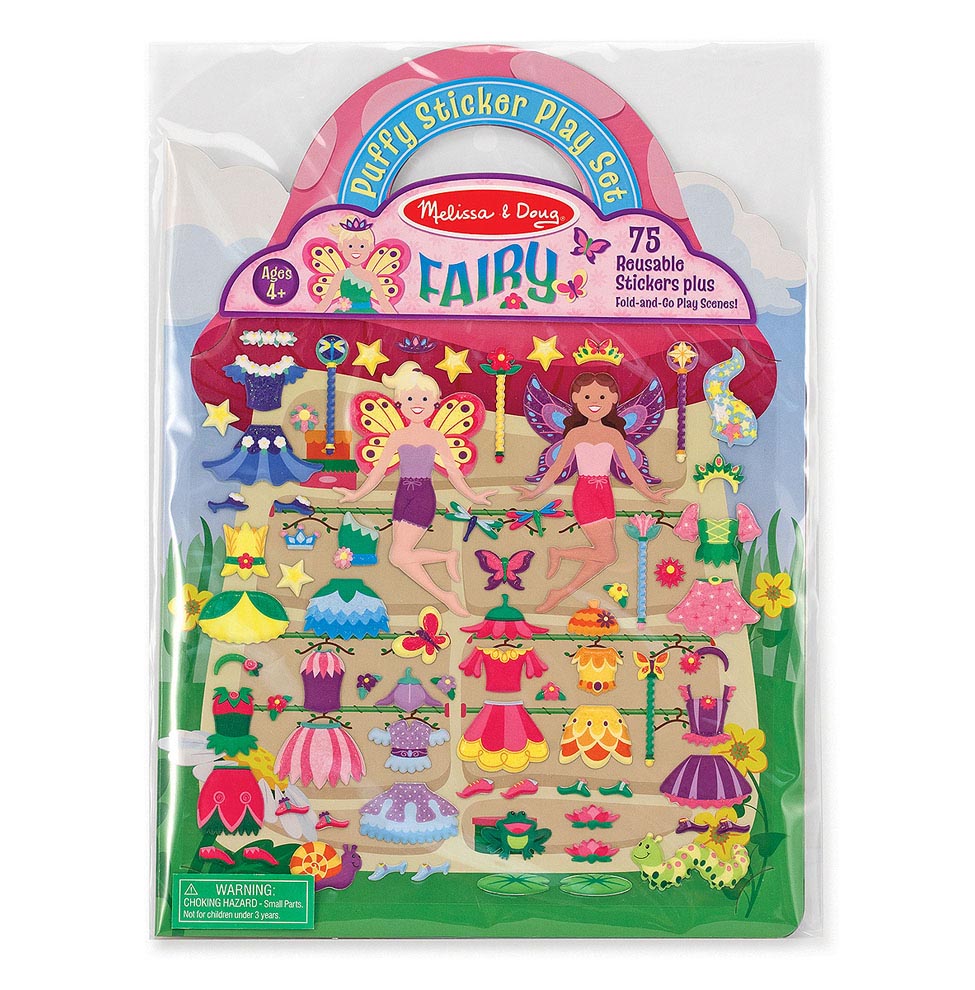 Melissa & Doug Fairy Puffy Sticker Play Set