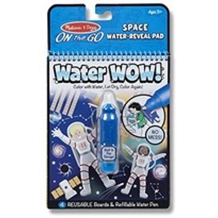 Melissa & Doug Space Water Wow! Reusable Activity Pad