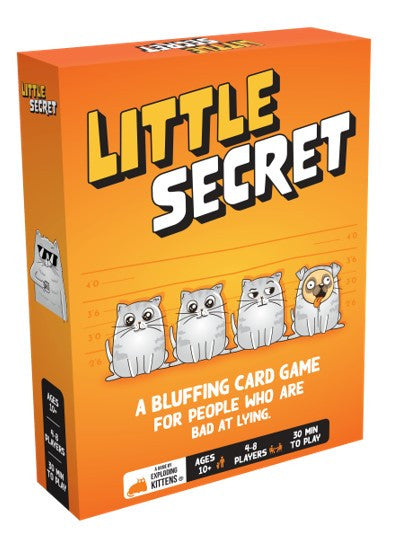 Exploding Kittens Little Secret Card Game