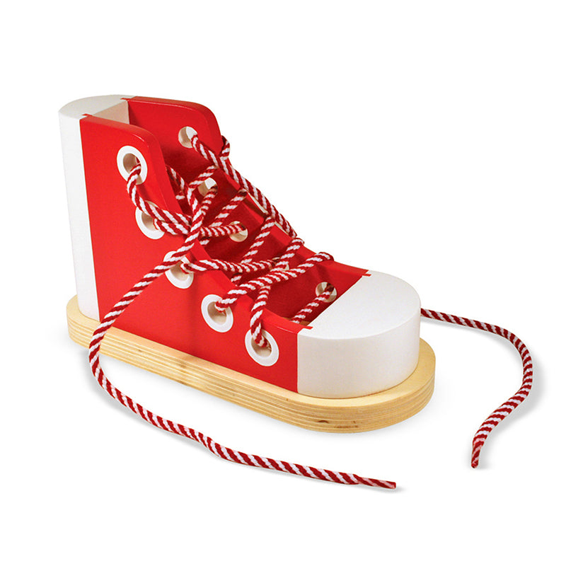 Melissa & Doug Deluxe Lacing Sneaker - Educational Toy 2 Years