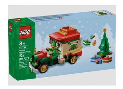 LEGO Santa’s Delivery Truck Building Toy for Kids - Construction Set for Play or Christmas Decor - Building Blocks for Girls & Boys  Ages 8+ - Holiday