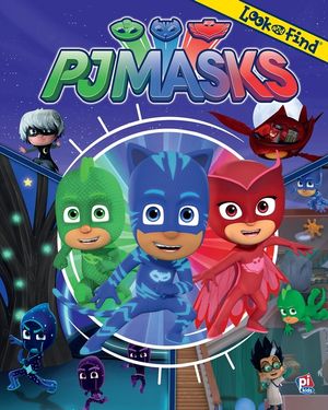 PJ Masks Look and Find Children's Book - soft cover
