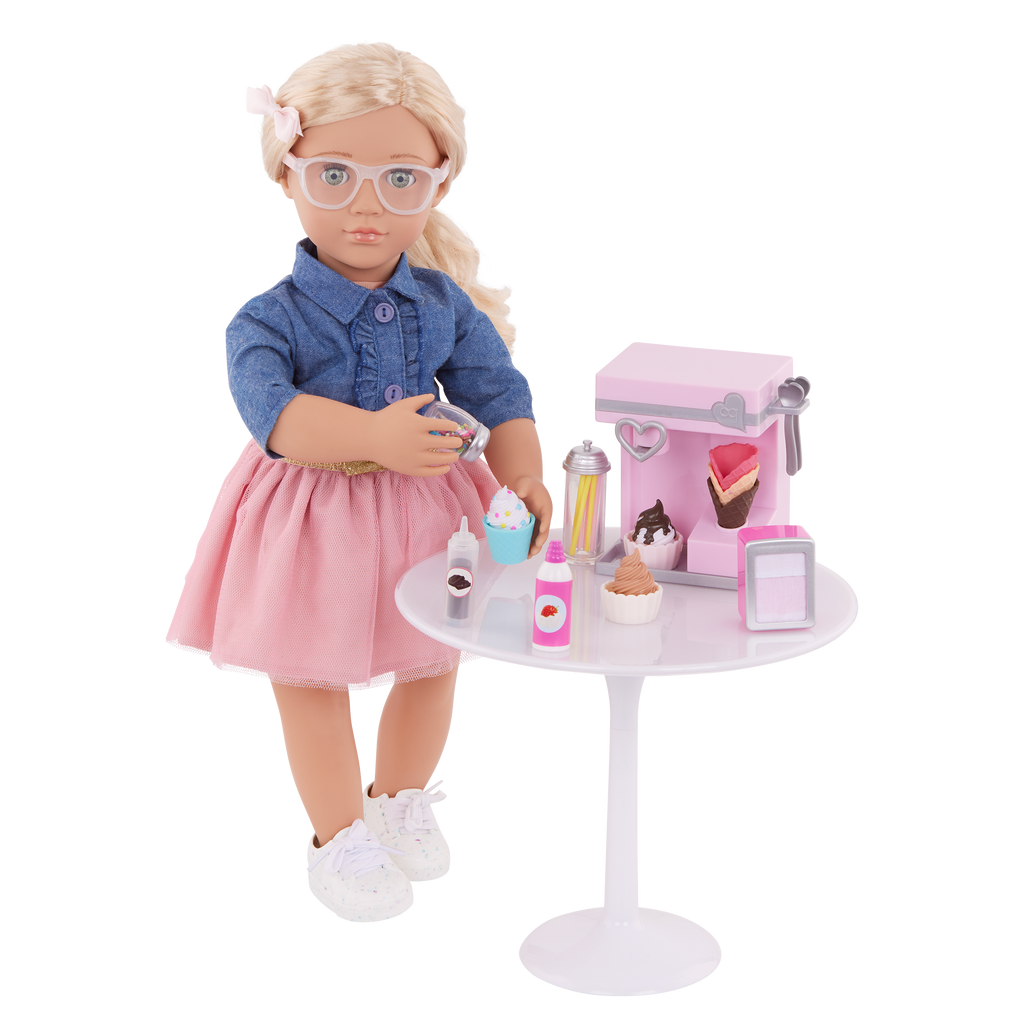 Our Generation Sundae Fun Day Ice Cream Set for Dolls