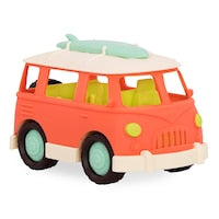 Battat Happy Cruisers Orange Bus Van Toy
