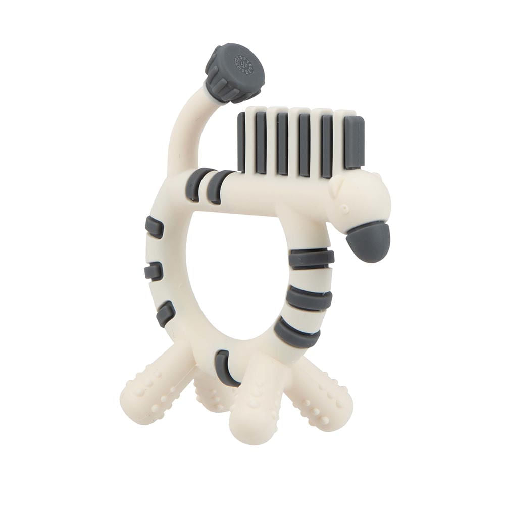 Nuby Zebra Geo Zoo Silicone Teethers