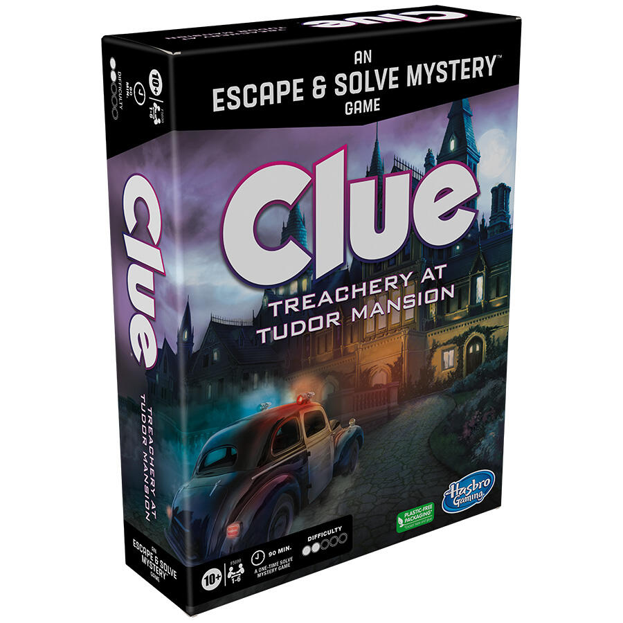 Alliance Entertainment Clue Escape Treachery at Tudor Mansion Board Game
