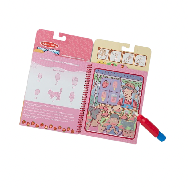 Melissa & Doug Scented Water WOW! Fruit Coloring Travel Toy