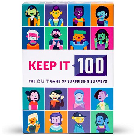 Cut-Games Keep It 100: Adult Party Social Intelligence Game