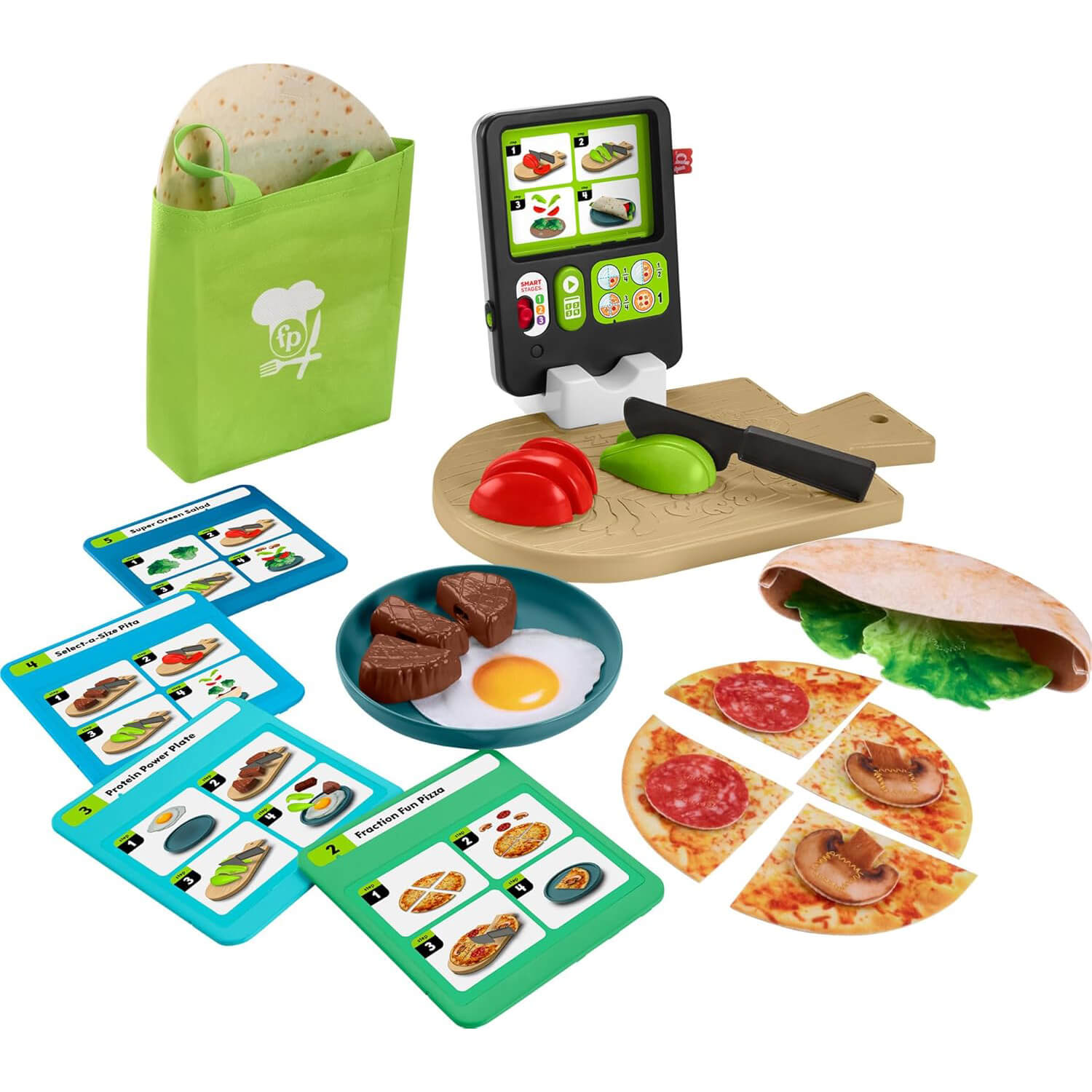 Fisher-Price Laugh & Learn Meal Kit Preschool Playset 30pc