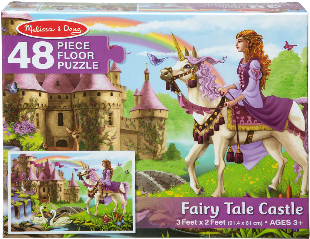Melissa & Doug Fairy Tale Castle 48-Piece Floor Puzzle