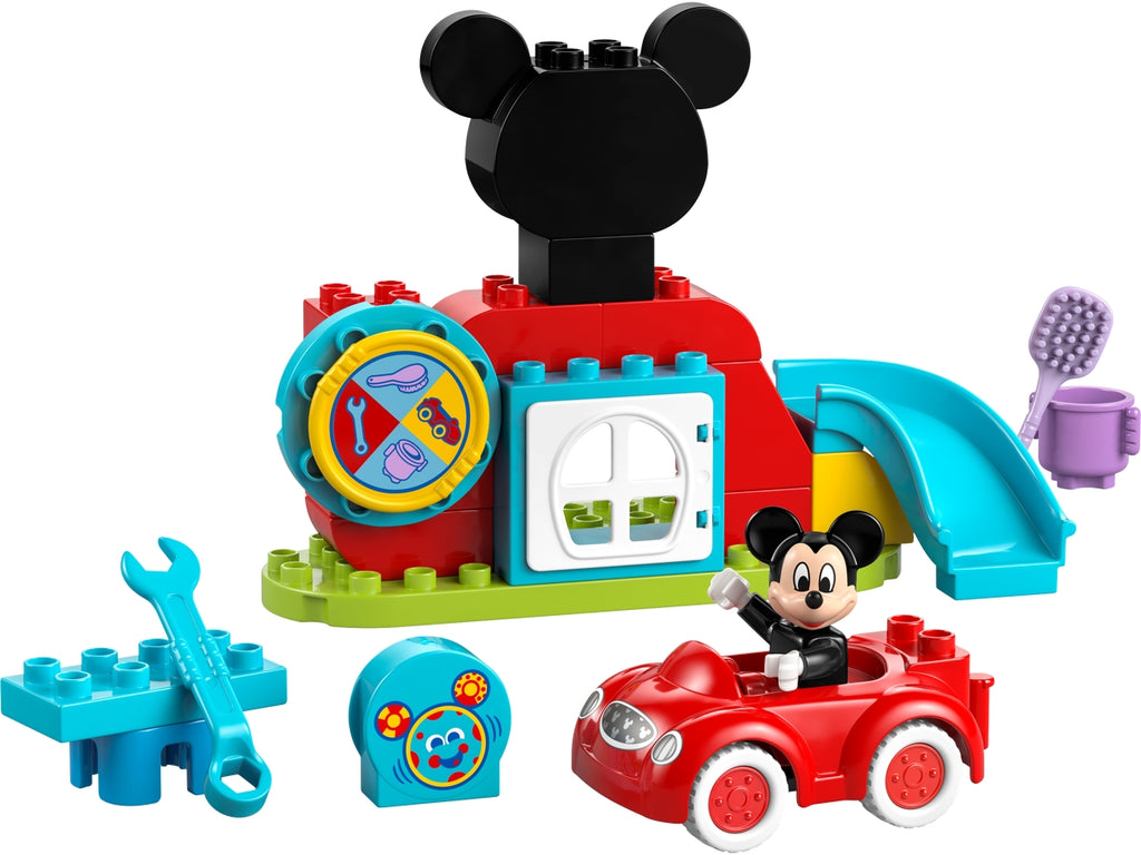 LEGO DUPLO Mickey Mouse Clubhouse Car Building Kit, 27 pieces
