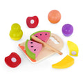 B. Toys 14 pc Wooden food set with Chopping board