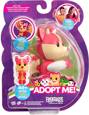 Fingerlings Adopt Me! Bat Dragon, Interactive Pet